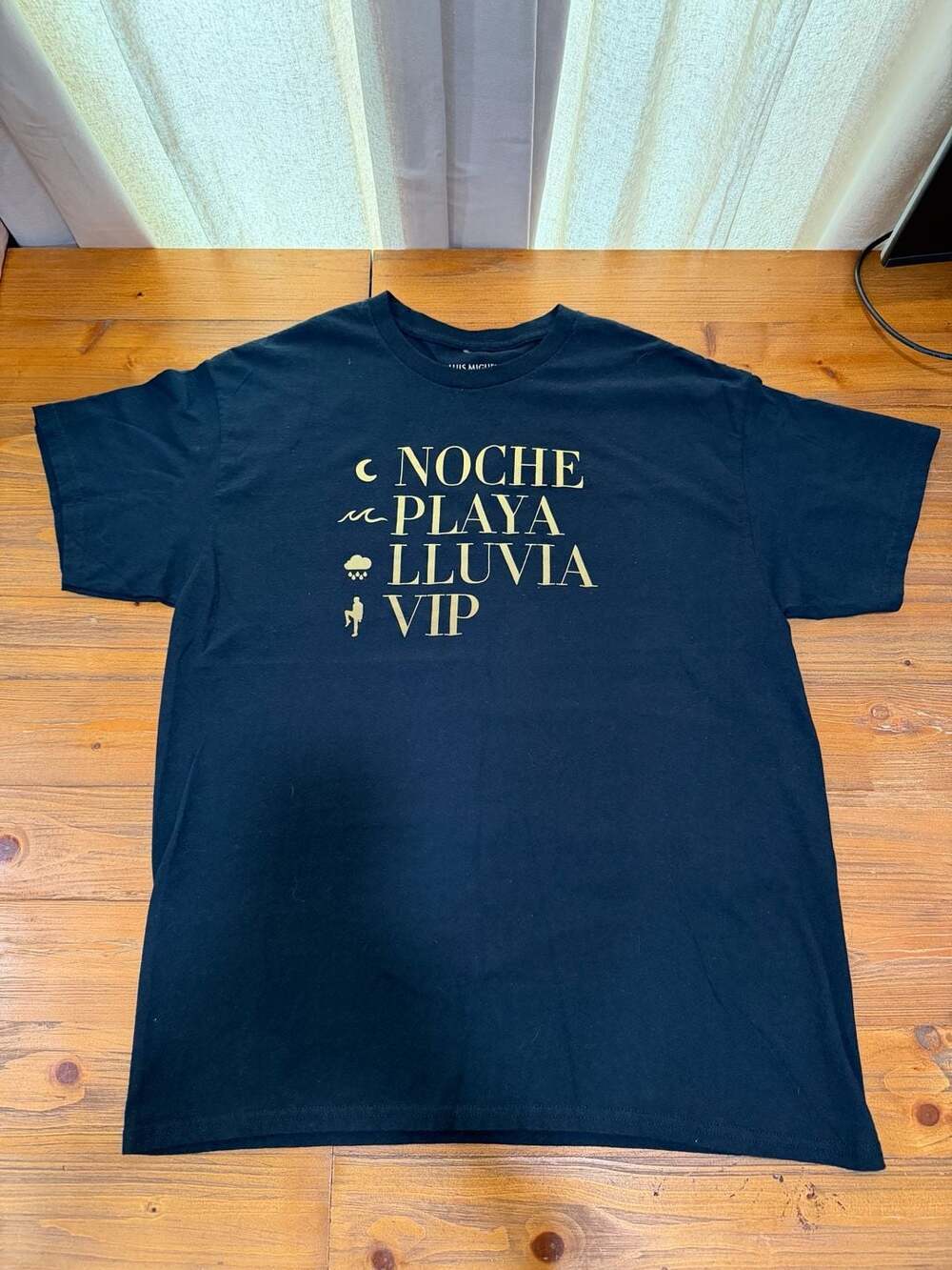Luis Miguel Tour 2024 Official Merchandise Graphic T-Shirt